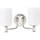 Ailey 2 Light 14.63 inch Polished Nickel Vanity Light Wall Light